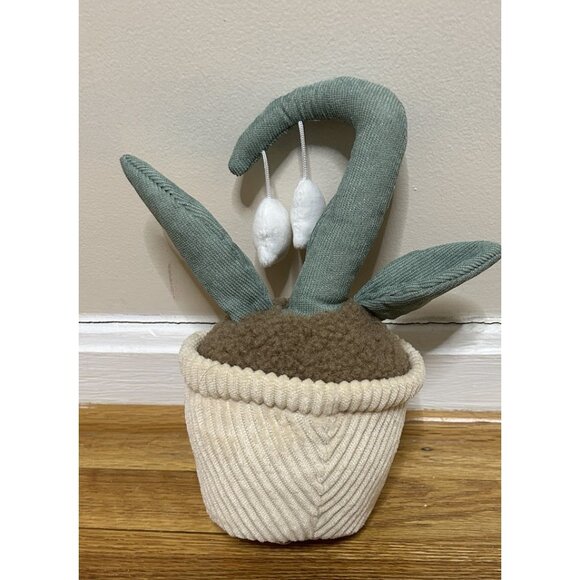 Smoochy Pals Bellflower Potted Plant Plush 11" Stuffed Toy Gardener Flower - Picture 2 of 3